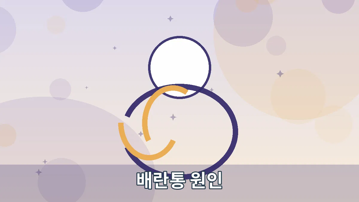 배란통 원인 안내 이미지