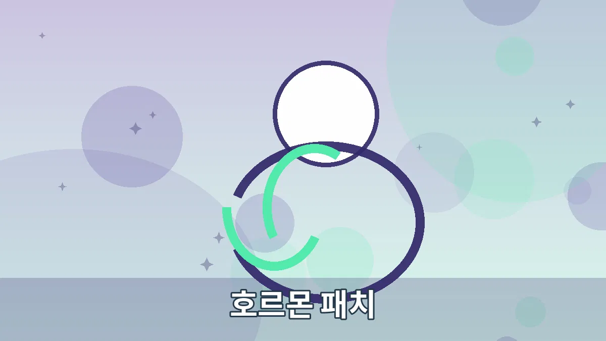 호르몬 패치 안내 이미지 5